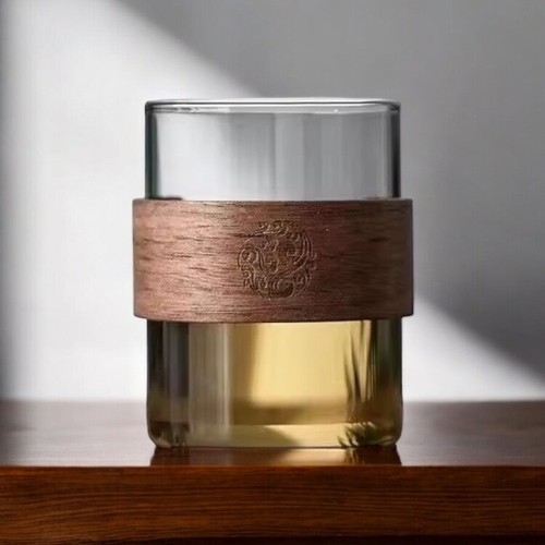 Elegante glaskaffeetasse - glaskaffeetasse, im