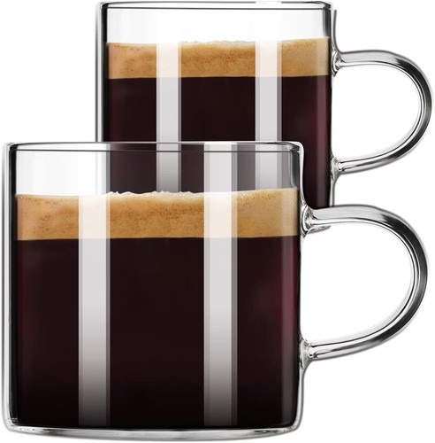 Espressotassen glas 120ml 2er - espressotassen,