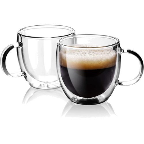 Kaffeetassen glas doppelwandig - kaffeetassen,