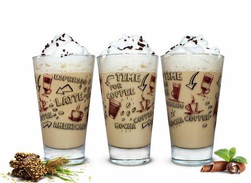 Latte macchiato gläser - latte,