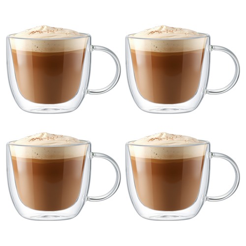 270ml doppelwandige gläser - 4x,