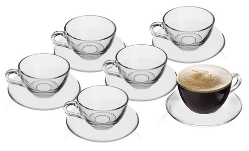 Kaffee gläser set cappuccino - kaffee,