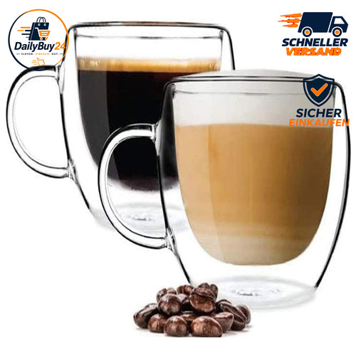 Kaffeegläser doppelwandig - kaffeegläser,