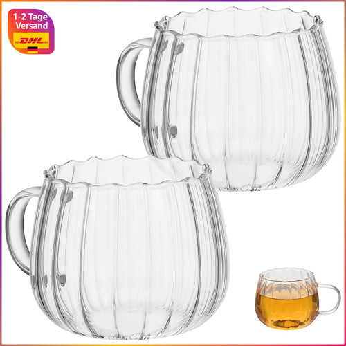 Kaffeetasse glas 350ml - kaffeetasse,