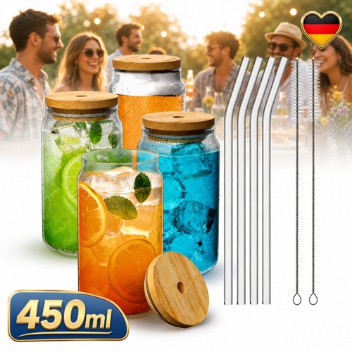 4er glasbecher mit - 4er,