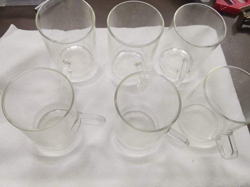 6er set teegläser mit henkel - mit,