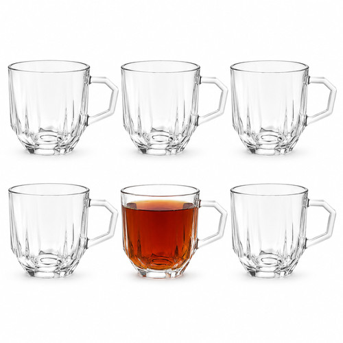 Glas kaffeetassen 6er - 6er, set